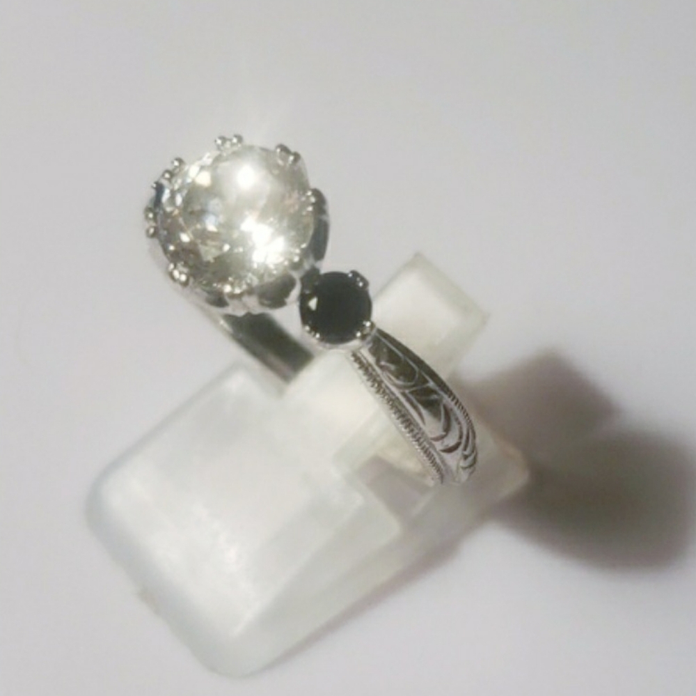 Host Pick Gorgeous Tacori Genuine Sapphire and Absolute Ring - Picture 5 of 5